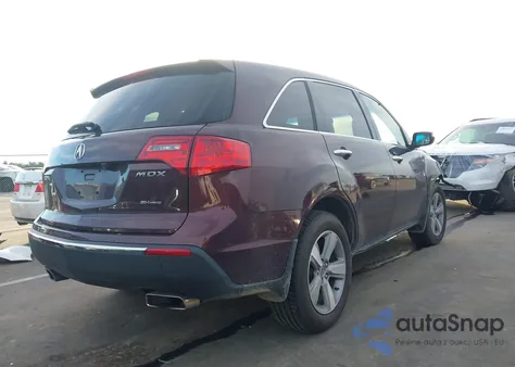 2010 Acura Mdx Technology Package из США, поврежденный, VIN 2HNYD2H67AH520781